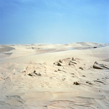 Fotografia intitolato "Sahara Desert" da Stefana Savic, Opera d'arte originale, fotografia a pellicola