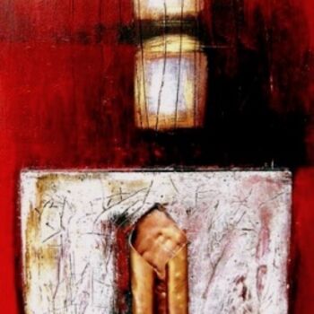 Peinture intitulée "La casa" par Stefania Sergi, Œuvre d'art originale