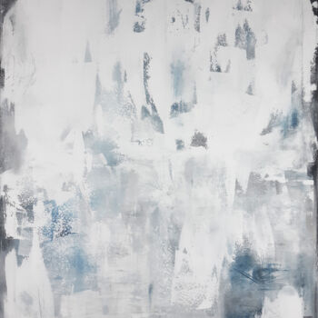 제목이 "Oceanwind"인 미술작품 Stefanie Rogge로, 원작, 아크릴 나무 들것 프레임에 장착됨