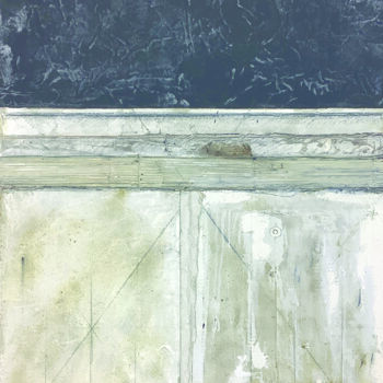 Peinture intitulée "Antico muro" par Stefano Catalini, Œuvre d'art originale, Graphite