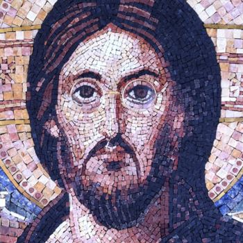 Malarstwo zatytułowany „Cristo del Sinai co…” autorstwa Stefano Di Marco, Oryginalna praca