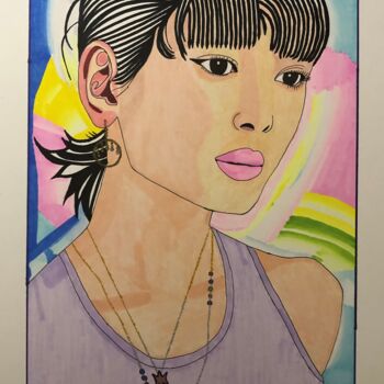 Painting titled "Another MAI" by Stefano Lusvardi (Ludwig), Original Artwork, Marker