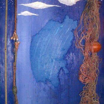 Peinture intitulée "Tavole del Mare" par Stefano Rollero, Œuvre d'art originale