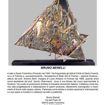 Painting titled "Benelli" by Stefano Rollero, Original Artwork