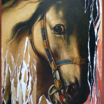 Painting titled ""andaluso del Re"" by Stefano Rollero, Original Artwork