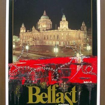 Pintura intitulada "Belfast, sensazioni…" por Stefano Rollero, Obras de arte originais
