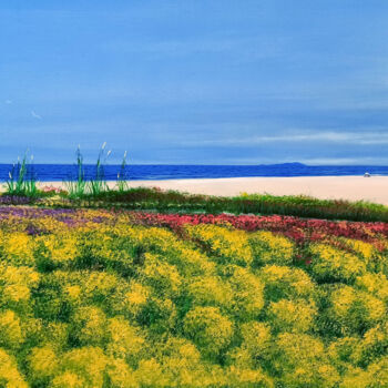 Pintura titulada "Seaside & Nature -…" por Stefano Urzi, Obra de arte original, Oleo Montado en Bastidor de camilla de madera