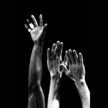 Φωτογραφία με τίτλο "Black Hands White 07" από Stefano Ceretti, Αυθεντικά έργα τέχνης