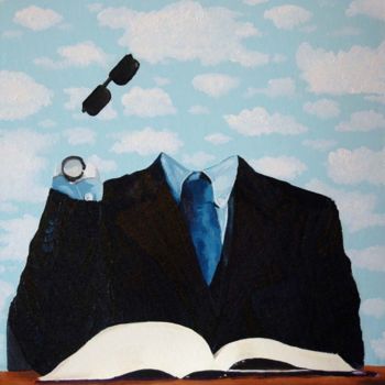 Pintura titulada "DISTRAZIONE (Omaggi…" por Stefano Davidson, Obra de arte original