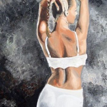 Pittura intitolato "Come odalisca" da Stefano Davidson, Opera d'arte originale