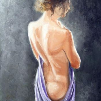 Painting titled "Dopo il bagno" by Stefano Davidson, Original Artwork