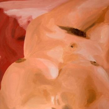 Painting titled "LA CARNE" by Stefano Davidson, Original Artwork