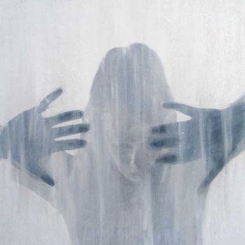 Pittura intitolato "Rassegnazione" da Stefano Davidson, Opera d'arte originale