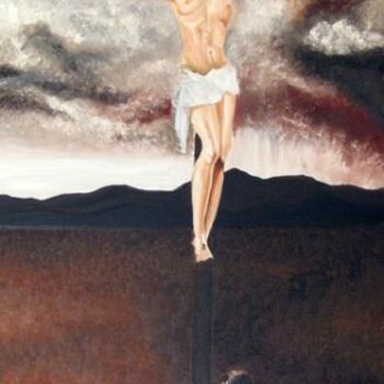 「Crucifige(LA)」というタイトルの絵画 Stefano Davidsonによって, オリジナルのアートワーク