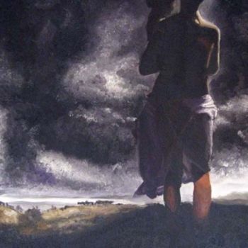 Pittura intitolato "La speranza (Omaggi…" da Stefano Davidson, Opera d'arte originale