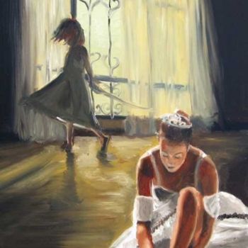 Painting titled "Prima della prima" by Stefano Davidson, Original Artwork