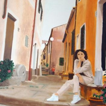Painting titled "CAPOLIVERI" by Stefano Davidson, Original Artwork