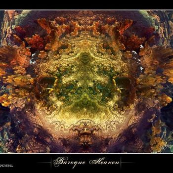 Digitale Kunst getiteld "Baroque Heaven" door Stefano Popovski, Origineel Kunstwerk, 2D Digital Work