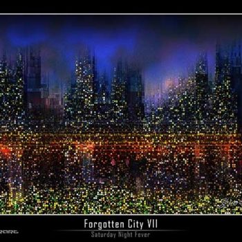Digital Arts titled "Forgotten City VII" by Stefano Popovski, Original Artwork, 2D Digital Work