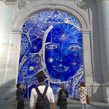 Digital Arts titled "PORTA della PACE" by Stefano Rosa, Original Artwork, Photo Montage