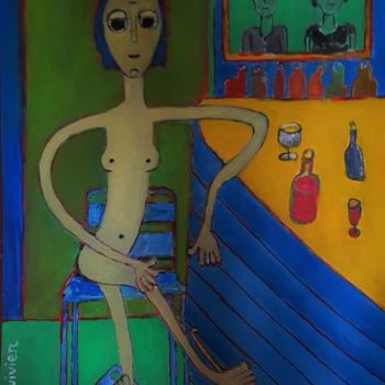 Malerei mit dem Titel "" que la vie est be…" von Stéfanvivier, Original-Kunstwerk, Acryl