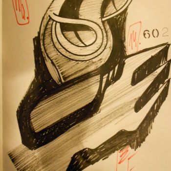 Drawing titled "6022" by Swaxu, Original Artwork, Other