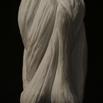 Sculpture titled "Pacchetto di muscoli" by Stefa Bluestone, Original Artwork, Stone