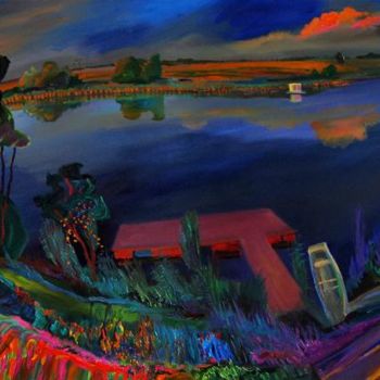 Nagyrev Landscape, Painting by Klaus Steigner