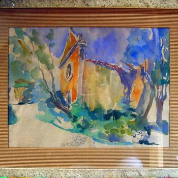 Painting titled "Aquarelle" by Klaus Steigner, Original Artwork, Other