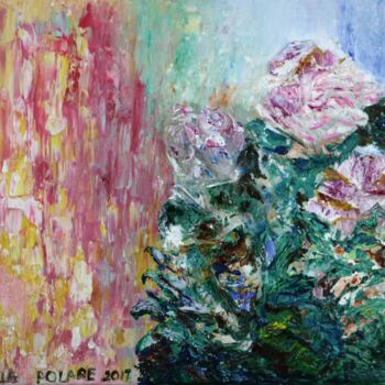 Painting titled "Flowers" by Stella Polare, Original Artwork