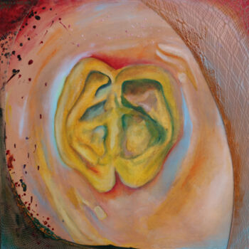 Painting titled "Love" by Stella Polare, Original Artwork