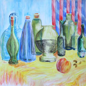 "Bottles" başlıklı Resim Stella Polare tarafından, Orijinal sanat