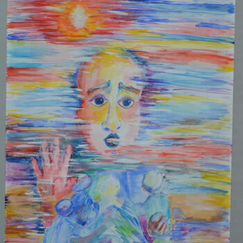 Рисунок под названием "Stop the child mort…" - Stella Polare, Подлинное произведение искусства