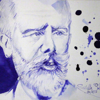 Drawing titled "7-mai-tchaikovsky.j…" by Stella Polare, Original Artwork