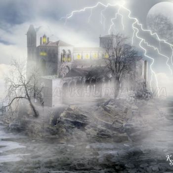 Photographie intitulée "La tormenta en  San…" par Stella Khudyakova, Œuvre d'art originale