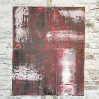 Painting titled "Terres sacrée" by Stéphane Droit, Original Artwork, Acrylic Mounted on Wood Stretcher frame