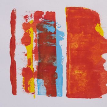 Malerei mit dem Titel "Colours through Col…" von Stephanie Findlay, Original-Kunstwerk, Acryl