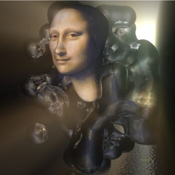 Arts numériques intitulée "Blob" par Stéphane Billiau, Œuvre d'art originale, Modélisation 3D