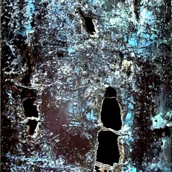 Peinture intitulée "Plaies ouvertes" par Stéphane Denis (NISIN), Œuvre d'art originale, Acrylique Monté sur Châssis en bois