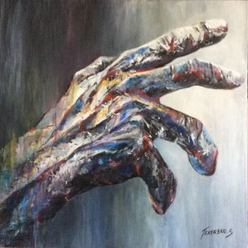 Painting titled "HELP ME!" by Stephane Texereau, Original Artwork, Other