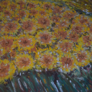 Painting titled "tournesol-2.jpg" by Stephane Thery, Original Artwork
