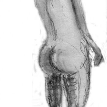 Drawing titled "femme 01" by Steph, Original Artwork