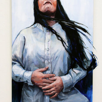 Malarstwo zatytułowany „Intuition” autorstwa Stephanie Balih, Oryginalna praca, Akryl