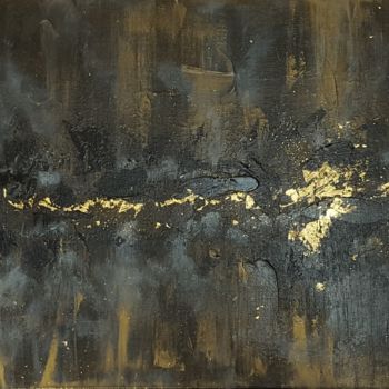 Malerei mit dem Titel "Dans le secret..." von Stéphanie Bonsignore Montaggioni, Original-Kunstwerk, Acryl