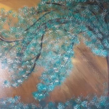 Pintura intitulada "Tree Life" por Stéphanie Bonsignore Montaggioni, Obras de arte originais, Acrílico