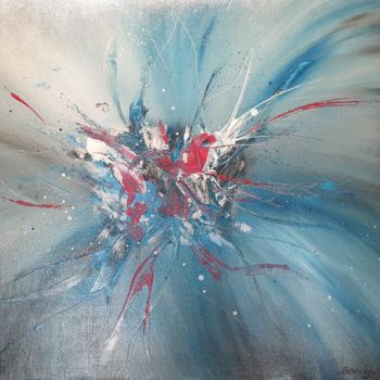 Painting titled "Paradoxe" by Stéphanie Bonsignore Montaggioni, Original Artwork, Acrylic