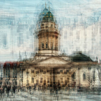Fotografía titulada "Gendarmenmarkt" por Stephanie Jung, Obra de arte original, Fotografía manipulada