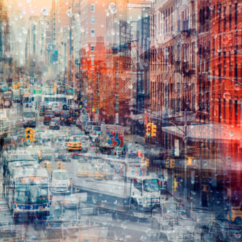Fotografia zatytułowany „New York II” autorstwa Stephanie Jung, Oryginalna praca, Fotografia cyfrowa