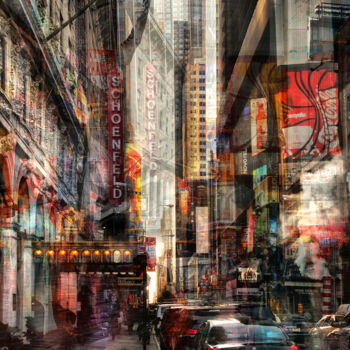 Fotografía titulada "New York X" por Stephanie Jung, Obra de arte original, Fotografía manipulada