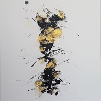 Painting titled "KanChaï 83" by Stéphanie Menard, Original Artwork, Acrylic